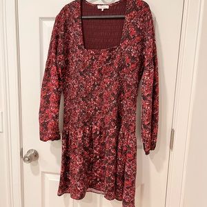 Parker smocked dress in L . NWOT.